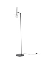 Nova Luce PIELO Stehlampe G9 Schwarz 165x42cm 9043309