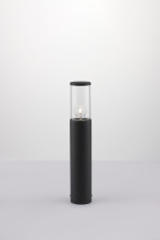 Nova Luce ZOSIA Pollerleuchte E27 Grau 12W IP65 9x9x50cm dimmbar 9060182