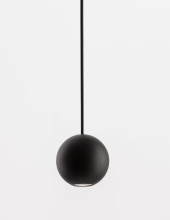 Nova Luce NOCCI LED Pendelleuchte Schwarz 4W Warmweiss 158x5cm 9103212