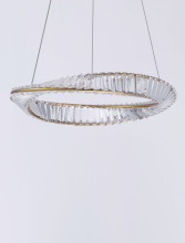 Nova Luce AURELIA LED Pendelleuchte Gold 36W Neutralweiss 120x60cm dimmbar 9333061