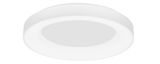 Nova Luce RANDO THIN LED Deckenleuchte Weiß 50W Neutralweiss 9x60cm dimmbar 9353850