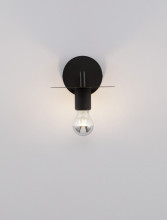 Nova Luce ROYAL Wandleuchte E27 Schwarz 12x21x15,5cm dimmbar 9501232