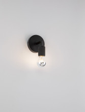 Nova Luce ROYAL Wandleuchte E27 Schwarz 12x12x15,5cm dimmbar 9501233