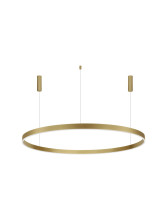 Nova Luce MOTIF LED Pendelleuchte Messing 80W Steuerbare Lichtfarbe 250x150cm dimmbar 9530223