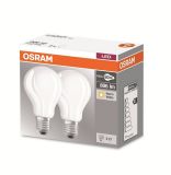 Osram E27 LED Lampe Base A60 7.2W 806Lm warmweiss Doppelpack