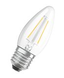 OSRAM Retrofit E27 LED Kerze 5W B40 Dimmbar klar warmweiss wie 40W