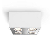 Philips myLiving Box LED Deckenleuchte WarmGlow dimmbar 4x45W Warmweiss 5049431P0