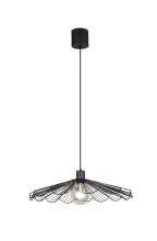 Reality R36431032 Margarita E27 Pendelleuchte ⌀50cm Schwarz Matt