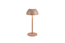 Reality R54106165 Ricardo LED Tischleuchte 1,7W ⌀13,5cm Coffee IP54 warmweiss Touch
