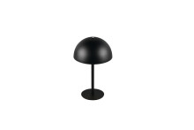 Reality R54891132 Munoz LED Tischleuchte 1,3W ⌀13cm Schwarz Matt warmweiss Touch