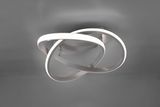 Reality Course LED Deckenleuchte  18W ⌀45cm dimmbar Nickel Matt warmweiss