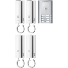 Ritto 1841420 Entravox Audio Set 4 WE, silber/weiß
