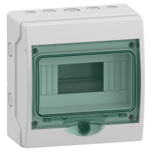 Schneider Electric 13443 Kaedra Mini-Kleinverteiler, 8 TE, IP65
