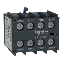 Schneider Electric LA1KN22 Hilfsschalterblock, 2S+2Ö, Schraubklemmen