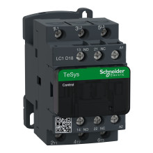 Schneider Electric LC1D18P7 Leistungsschütz LC1D 3p, +1S+1Ö, 7.5 kW, 18 A, 400 V AC3, Spule 230 V AC