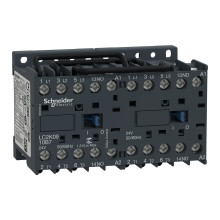 Schneider Electric LC2K0910B7TQ Wendeschützkombination, 3p+1S, 4kW/400V/AC3, 9A, Spule 24V 50/60Hz