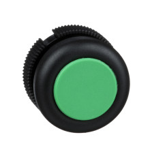 Schneider Electric XACA9413 Drucktaster, Frontelement für Hängetaster XAC-A, grün, mit Schutzkappe