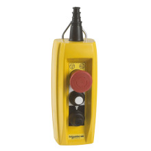 Schneider Electric XACB3291 Hängetaster XAC-B, 2 Drucktaster 1 Not-Halt/Not-Aus-Taster