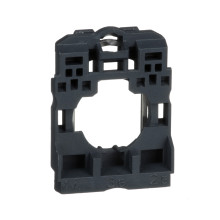 Schneider Electric ZB5AZ009 Befestigungsflansch, Adapter, Harmony XB5, Kunststoff, 22mm, 30mm, für Hilfsschalter, LED-Modul