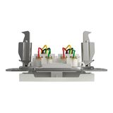 Schneider Electric ASFORA RJ11-Telefondose 2-Fach UP weiss EPH4270121D