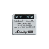 Shelly PM Mini Gen3 - Kompaktes Energiemessgerät, WLAN