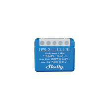 Shelly Wave 1 Mini, Long Range - Kompakter Z-Wave Schaltaktor, potenzialfrei