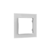Shelly Wall Frame 1 - 1-fach Rahmen für Wandschalter, Weiß