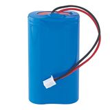 SIGOR Nuindie Ersatz-Akku Ersatzteil inkl. Schutzschild, Stecker und Schrumpfschlauch