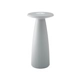 SIGOR Akku-Tischleuchte LED Nuflair 24cm nebelgrau 2,2W Flex-Mood 2200K/2700K IP54 Ra85 USB-C dimmbar