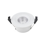 SIGOR LED Einbauleuchte Argent IP54 BM68/83mm IP54 Modul 9W 3000K 36° 95RA Casambi schwenkbar Warmweiss