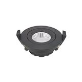 SIGOR Einbauleuchte Diled 6W 310lm 2700-2100K Downlight schwarz 36° dimmbar