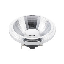 SIGOR LED 12W AR111 Argent G53 800lm 3000K 19° Warmweiss