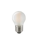 SIGOR 6,5W Kugel Filament matt E27 806lm 2700K dimmbar LED Lampe G45