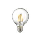 SIGOR 7W Globe Filament 80mm klar E27 806lm 2700K dimmbar LED Lampe G80