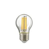 SIGOR 4,5W Kugel Filament klar E27 470lm 2700-2200K LED Lampe G45 DimmToWarm