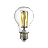 SIGOR 3,8W Filament klar E27 806lm 3000K LED Lampe A60 Supereffizient Klasse A