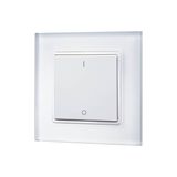 SIGOR Wandfernbedienung LUXIGENT 1 Kanal dimmbar 86x86x27mm