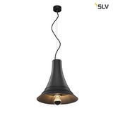SLV 1000434 BATO 35 PD Indoor Pendelleuchte schwarz E27 max. 60W