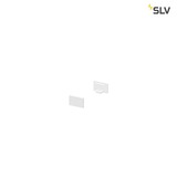 SLV 1000476 GRAZIA 10 Endkappe für GRAZIA Aufbauprofil flach 2 Stk. flache Ausführung weiss