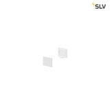 SLV 1000479 GRAZIA 10 Endkappe für GRAZIA Aufbauprofil standard 2 Stk. flache Ausführung weiss