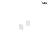 SLV 1000482 GRAZIA 10 Endkappe für GRAZIA Aufbauprofil flach 2 Stk. hohe Ausführung weiss