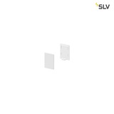 SLV 1000485 GRAZIA 10 Endkappe für GRAZIA Aufbauprofil standard 2 Stk. hohe Ausführung weiss