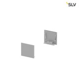 SLV 1000565 GRAZIA 20 Endkappe für GRAZIA Aufbauprofil standard 2 Stk. flache Ausführung alu