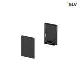 SLV 1000570 GRAZIA 20 Endkappe für GRAZIA Aufbauprofil standard 2 Stk. hohe Ausführung schwarz