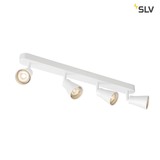 SLV 1000896 AVO CW Quad Indoor Wand- und Deckenaufbauleuchte QPAR51 weiß max. 50W