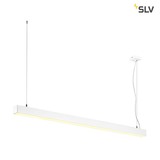 SLV 1001310 Q-LINE DALI SINGLE LED Pendelleuchte dimmbar 1500mm weiss