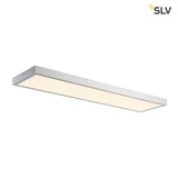 SLV 1001508 PANEL 1200x300mm LED Indoor Deckenaufbauleuchte 3000K silbergrau