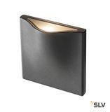 SLV 1002503 VILUA S WL Outdoor Wandaufbauleuchte anthrazit 3000K IP54 100° 405lm