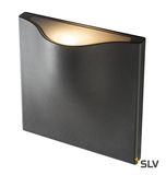 SLV 1002504 VILUA L Outdoor Wandaufbauleuchte anthrazit 3000K IP54 100° 810lm