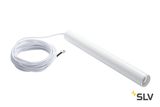 SLV 1002562 FITU PD E27 Pendelleuchte weiß 5m Kabel mit offenem Kabelende